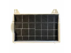 AIR2GO Aktivkohlefilter Als Ersatz für Bosch 460736 und DHZ1100< Unterbauhauben|Dunstabzugshauben-Filter
