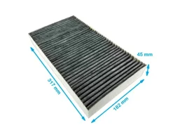 AIR2GO Aktivkohlefilter für Miele DKF29-P und 11292130 und DKF 29< Unterbauhauben|Dunstabzugshauben-Filter