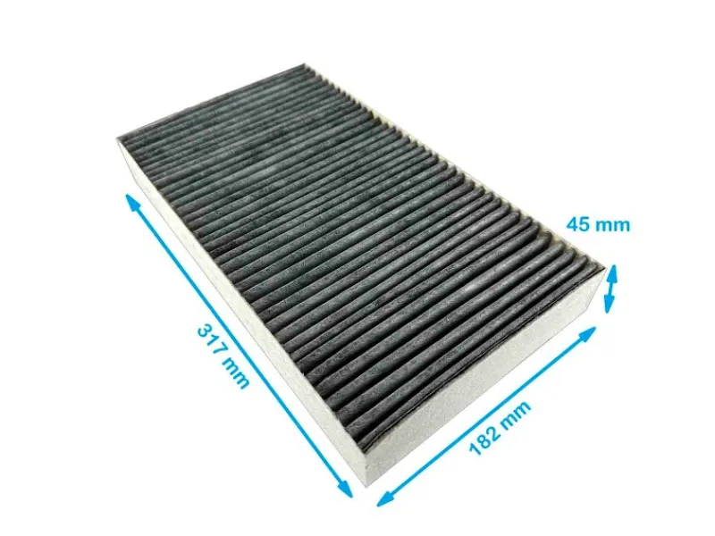 AIR2GO Aktivkohlefilter für Miele DKF29-P und 11292130 und DKF 29< Unterbauhauben|Dunstabzugshauben-Filter
