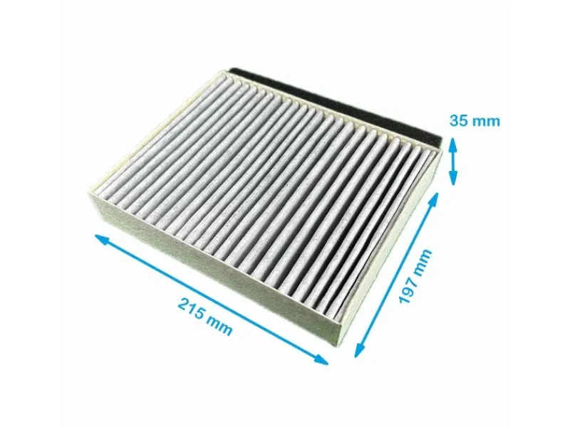 AIR2GO Aktivkohlefilter für Bosch 17006795 / DWZ0DX0A0< Dunstabzugshauben-Filter|Unterbauhauben