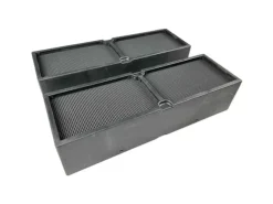 AIR2GO Regenerierbarer Aktivkohlefilter für Electrolux 4055550331 2 Stück< Dunstabzugshauben-Filter
