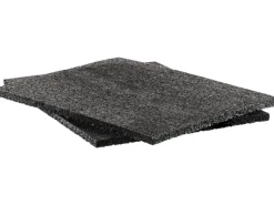 Allzweckgummimatte 200 cm x 100 cm x 0,5 cm Schwarz< Waschmaschinen