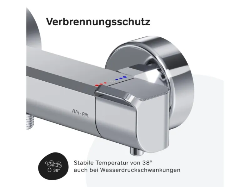 Einhebelmischer<AM.PM Duscharmatur Thermostat Flash FNA40000