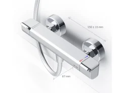 Einhebelmischer<AM.PM Duscharmatur Thermostat Flash FNA40000