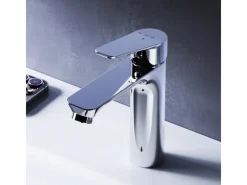 Einhebelmischer<AM.PM Einhebel Waschtischarmatur Hit Wasserhahn Bad aus Messing FTA02800 Chrom