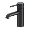 Einhebelmischer<AM.PM Einhebel Waschtischarmatur Spike Wasserhahn Bad aus Messing FPA02122 Schwarz