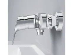 AM.PM Einhebel-Duscharmatur Like Brausearmatur aus Messing, Brausebatterie, Wasserhahn Bad FLA20000 Chrom< Einhebelmischer