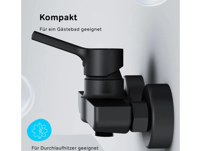 AM.PM Einhebel-Duscharmatur X-Joy S Brausearmatur aus Messing, Brausebatterie Wasserhahn Bad FXB20022< Einhebelmischer