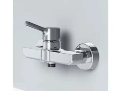 AM.PM Einhebel-Duscharmatur X-Joy S Brausearmatur aus Messing, Brausebatterie Wasserhahn Bad FXB20000 < Einhebelmischer