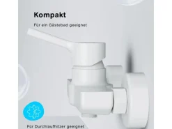 Einhebelmischer<AM.PM Einhebel-Duscharmatur X-Joy S Brausearmatur aus Messing, Brausebatterie Wasserhahn Bad Mischbatterie FXB20033