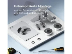 AM.PM Einhebel-Wannenarmatur / Brausearmatur,  Wasserhahn Bad, Wannenbatterie FGA10000 Gem Aufputz< Einhebelmischer