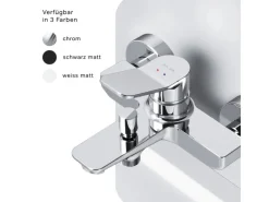 Best AM.PM Einhebel-Wannenarmatur / Brausearmatur,  Wasserhahn Bad, Wannenbatterie FXA10000 X-Joy Aufputz Chrom