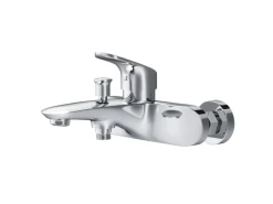 AM.PM Einhebel-Wannenarmatur / Brausearmatur, Wasserhahn Bad, Wannenbatterie FLA10000 Like Aufputz Chrom< Einhebelmischer