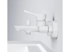 Einhebelmischer<AM.PM Einhebel-Wannenarmatur / Brausearmatur , Wasserhahn Bad Wannenbatterie FXB10033 X-Joy S Aufputz