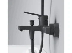 AM.PM Einhebel-Wannenarmatur / Brausearmatur,  Wasserhahn Bad, Wannenbatterie FTA10022 Hit Aufputz< Einhebelmischer