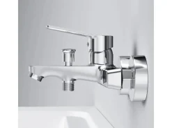 AM.PM Einhebel-Wannenarmatur / Brausearmatur,  Wasserhahn Bad, Wannenbatterie FTA10000 Hit Aufputz< Einhebelmischer