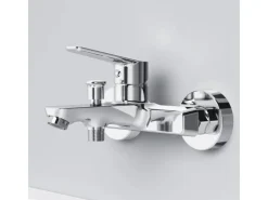 AM.PM Einhebel-Wannenarmatur / Brausearmatur,  Wasserhahn Bad, Wannenbatterie FTA10000 Hit Aufputz< Einhebelmischer