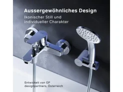AM.PM Einhebel-Wannenarmatur / Brausearmatur Hit Aufputz Chrom< Einhebelmischer