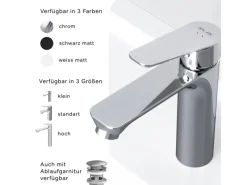 Clearance AM.PM Einhebel-Waschbeckenarmatur Hit Chrom