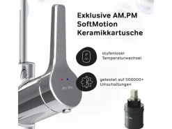New AM.PM Küchenarmatur Hit FXB07000 Chrom