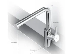 AM.PM Küchenarmatur X-Joy S FXB05000< Einhebelmischer