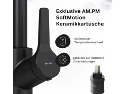 AM.PM Küchenarmatur X-Joy S Spültischarmatur Küche Spültisch-Einhebelmischer FXB05022< Einhebelmischer