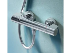 AM.PM Thermostat Duscharmatur X-Joy Brausearmatur aus Messing, Mischbatterie, Duschthermostat FXA40000< Einhebelmischer