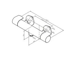 Discount AM.PM Thermostat Duscharmatur X-Joy Brausearmatur aus Messing, Mischbatterie Duschthermostat FXA40022 Schwarz