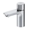 Best AM.PM TouchReel Waschtischarmatur, Wasserhahn Bad aus Messing, Waschbecken Armatur, Mischbatterie X-Joy FXT02500 Chrom
