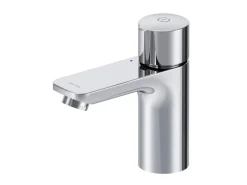 Best AM.PM TouchReel Waschtischarmatur, Wasserhahn Bad aus Messing, Waschbecken Armatur, Mischbatterie X-Joy FXT02500 Chrom