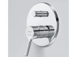 Einhebelmischer<AM.PM Wannen Einhand-Mischbatterie Unterputz Wandthermostat, Thermostat Mischbatterie Dusche X-Joy S FXB45000