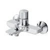 Einhebelmischer<AM.PM Wannenarmatur X-Joy TouchReel Mischbatterie Badewanne FXT10500 Chrom