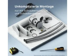 AM.PM Waschtischarmatur mit Klick-Ablaufgarnitur, Waschbecken Armatur, Mischbatterie FXA82133 X-Joy Wasserhahn Bad< Einhebelmischer