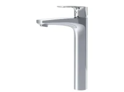 Einhebelmischer<AM.PM Waschtischarmatur mit hohem Auslauf Gem Wasserhahn Bad aus Messing, Mischbatterie FGA92000