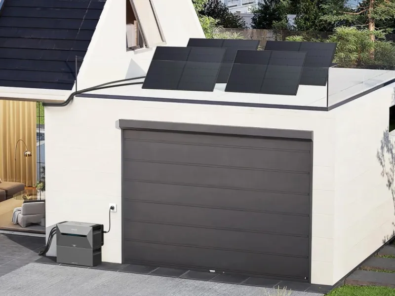 Anker SOLIX Balkonkraftwerk Speicher 1.760 W Solarbank 2 E1600 Pro 4 Solarpanels< Kühlschränke