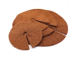 Aquagart 1 Kokos Mulchscheibe 45cm Kokofasermatte Kokosfaser Pflanzenschutzmatte< Töpfe