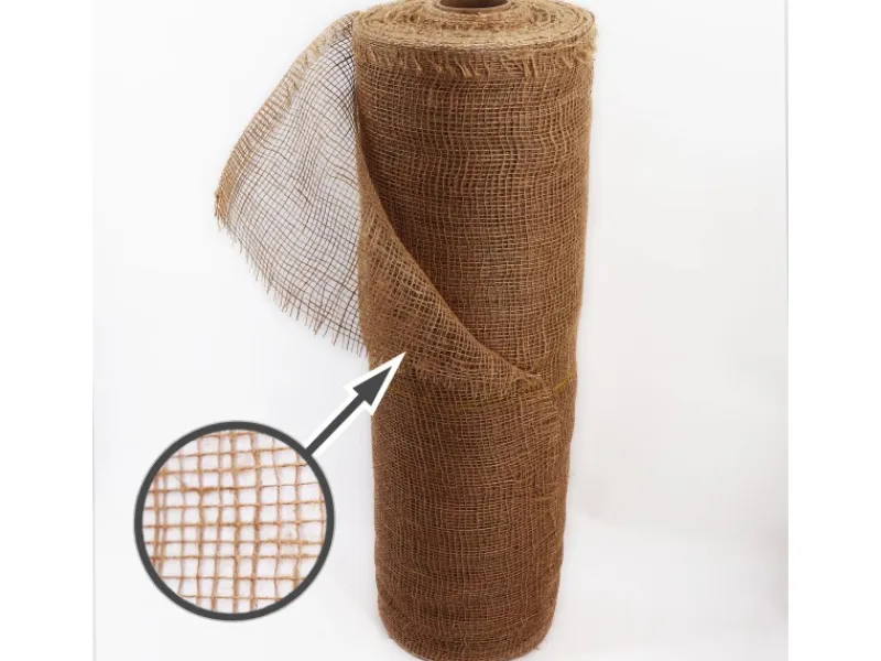 Aquagart 10m x 1m Jutegewebe 105g/m² Jutematte Gartenjute Jute Stoff Sackleinen Juteband