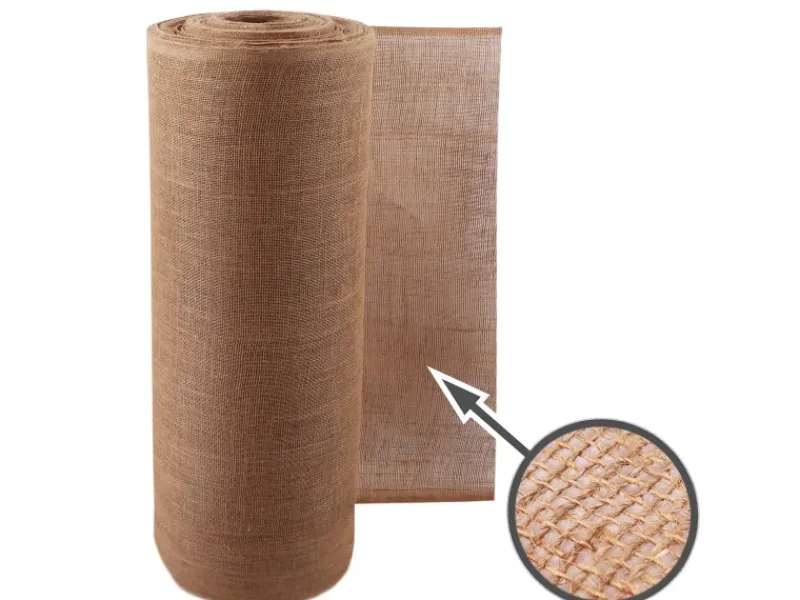 Aquagart Töpfe<20m x 1m Jutegewebe 215g/m² Jutematte Gartenjute Jute Stoff Sackleinen Juteband
