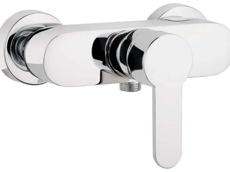 AquaSu Einhebelmischer<Einhebel-Brausearmatur Sanmix Style Chrom