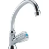 AquaSu Einhebelmischer<Stand-Schwenkventil Standard Plus Chrom