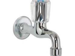 Hot AquaSu Wand-Auslaufventil Standard Plus Chrom