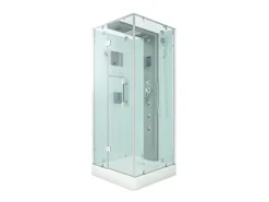 AcquaVapore Einhebelmischer<AquaVapore Dampfdusche Duschtempel Sauna Dusche Duschkabine D38-20L2 100x100 cm