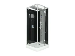 AcquaVapore AquaVapore Dampfdusche Duschtempel Sauna Dusche Duschkabine D38-13R2-EC 90x90 cm< Einhebelmischer