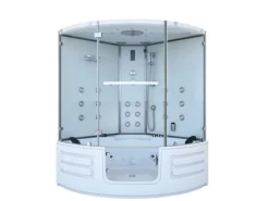 AcquaVapore AquaVapore Dampfdusche Whirlpool Dusche Duschkabine K70-WS-EH-EC 150x150cm< Einhebelmischer