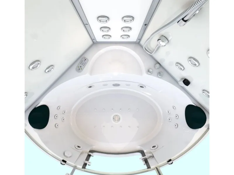 AcquaVapore AquaVapore Dampfdusche Whirlpool Dusche Duschkabine K70-WS-EH-EC 150x150cm< Einhebelmischer