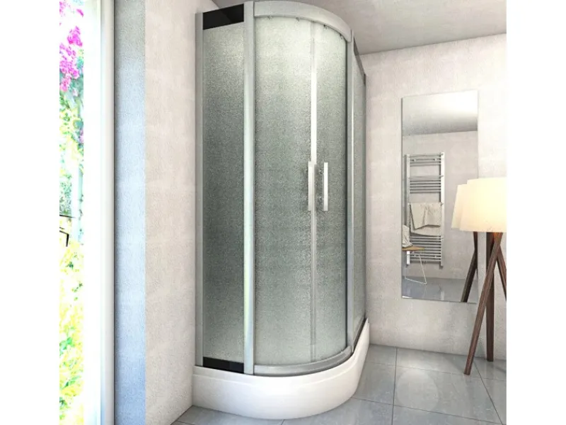 AcquaVapore AquaVapore Dusche Duschkabine D60-73M2L Duschtempel Sauna 120x80 cm< Einhebelmischer