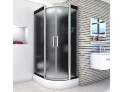 AcquaVapore AquaVapore Dusche Duschkabine D60-73M2R Duschtempel Sauna 80x120 cm< Einhebelmischer