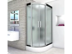 AcquaVapore Einhebelmischer<AquaVapore Duschkabine Komplettdusche Fertigdusche Dusche D60-70M0L-EC 120x80 cm