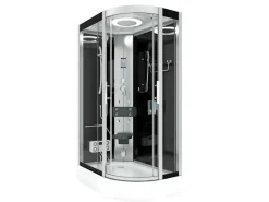 AcquaVapore AquaVapore Duschkabine Komplettdusche Fertigdusche Dusche D60-73T0R 80x120 cm< Einhebelmischer