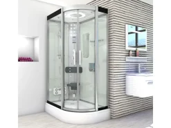 Online AcquaVapore AquaVapore Duschkabine Komplettdusche Fertigdusche Dusche D60-70T0R 80x120 cm
